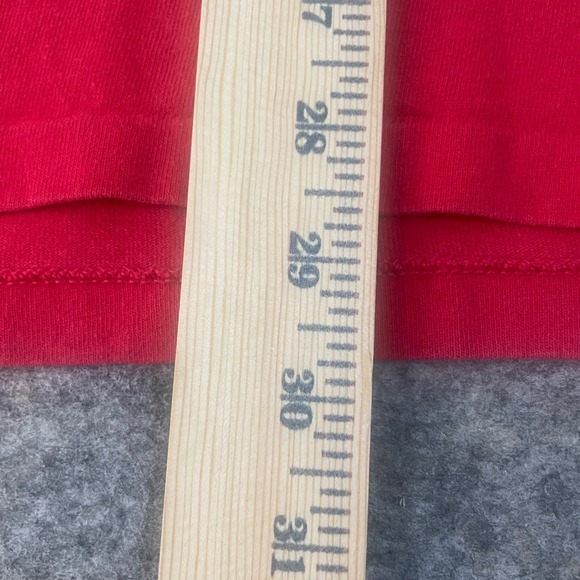 VTG Hanes Cincinnati Reds 1995 Mr. Redlegs Graphic T-Shirt Red MLB Mens XL - Picture 7 of 7